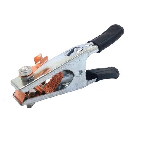 Pince de Masse de soudage, Pince de Terre de soudage galvanisée Pince de Tige de Terre 500A magnétique Bonne conductivité pour Soudeur pour Soudeur Manuel(US Type)