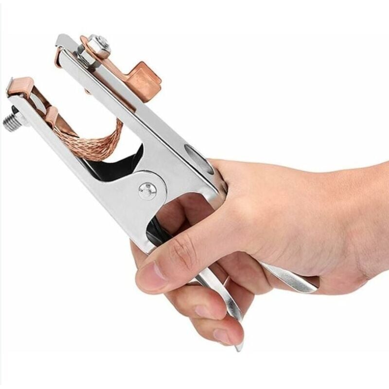 Csparkv - Pince de masse - Pince de soudure pour poste à souder - Longueur : 170 mm