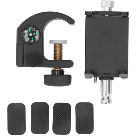 Pince de poteau pour collecteur de données, avec boussole et support de téléphone, GPS Portable universel RTK
