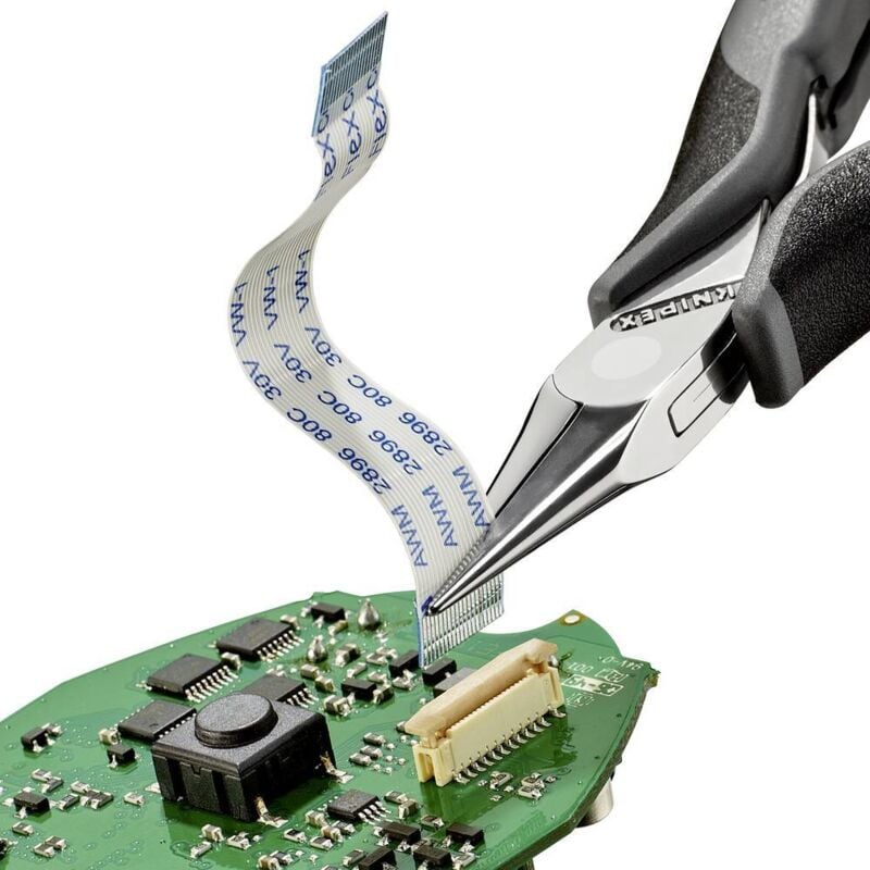 Knipex - 35 22 115 esd antistatique (esd) Pince à bouts pointus droite 115 mm