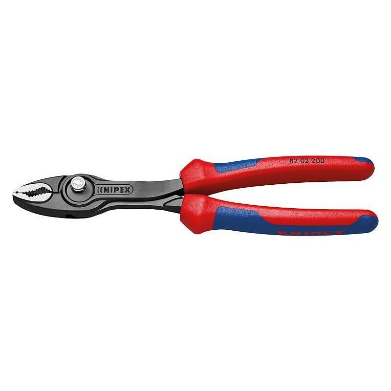 Knipex - Pince de préhension frontale TwinGrip, poignée bicomposant, longueur 200 mm