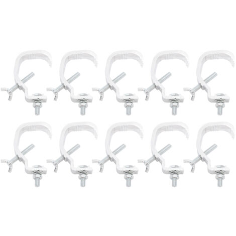 Pince de Projecteur Robuste en Aluminium Coulé, Support Lourd pour Luminaires Mobiles, Lot de 10 Pièces