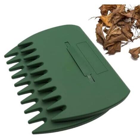 Pince de ramassage de feuilles, ramasse-feuilles, râteau à main, accessoire de jardinage ergonomique, outil de jardinage pour l'automne, l'extérieur, la piscine, la pelouse, les fleurs