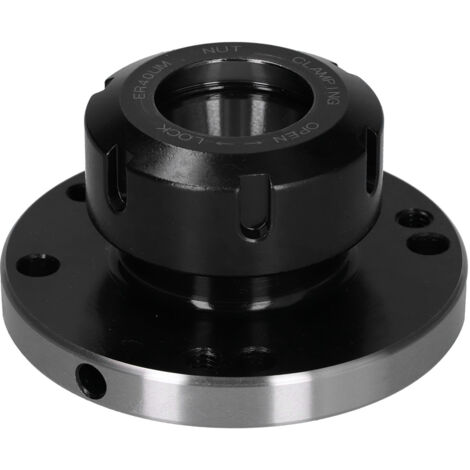 Pince de serrage 100 mm, accessoire de mandrin de tour en métal, pièce de rechange pour fraiseuse ER‑ 40