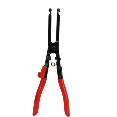 Pince de serrage de tuyau d'échappement en acier au carbone, outil de retrait de collier de serrage de tuyau d'échappement à longue mchoire robuste