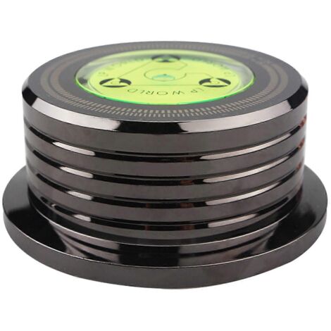 Pince de serrage en aluminium pour disques vinyles LP, stabilisateur de disque métallique