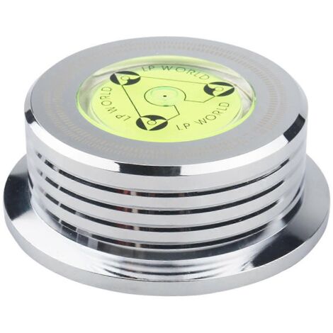Pince de serrage en aluminium pour disques vinyles LP, stabilisateur de disque métallique