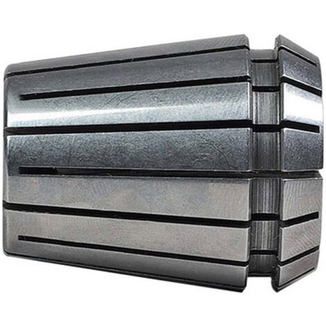Pince de serrage ER16, DIN 6499B, pour mandrin, Capacité de serrage : 8,0 mm, Ø extérieur 17,0 mm, Long. totale 27,0 mm