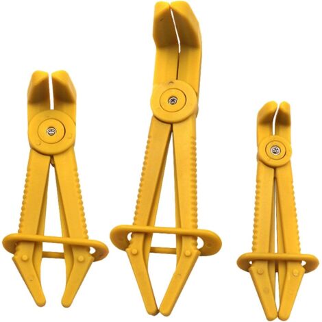 Pince De Serrage Tuyau Tubing Cut-Off Plier Ensemble Pincée Tubes Pinces Clip Tube À Bande Plat Outil Suppression Et Installation Tuyaux Pour -