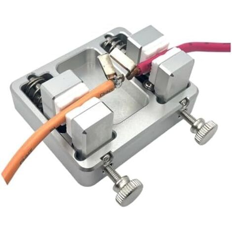 Pince de soudage réglable en alliage d'aluminium, avec double pince antidérapante, pour travaux bricolage précis et soudure électrique -