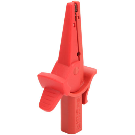 Pince de test isolée 20mm avec douille banane 4mm pour projets électriques automobiles et camions