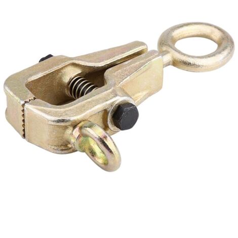 Pince de traction pour réparation de carrosserie automobile, 5 tonnes, haut et droit, 2 voies, cadre auto-serrant