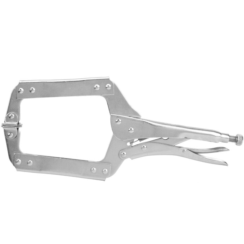 Sunxury - Pince de verrouillage en forme de c pour le travail du bois, fixation rapide, outil multifonction de soudage, 14 pouces