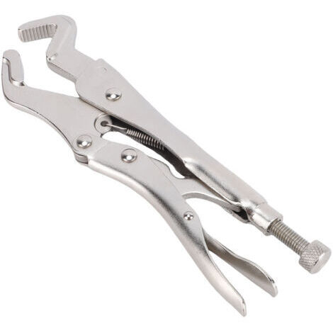 Pince de verrouillage polyvalente, mâchoire incurvée, nez d'aiguille de perroquet pour le soudage du travail du bois et la réparation des métaux