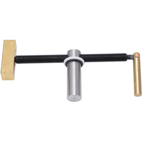 Pince d'établi compacte en bois, fixation robuste et flexible, anti-rouille pour atelier