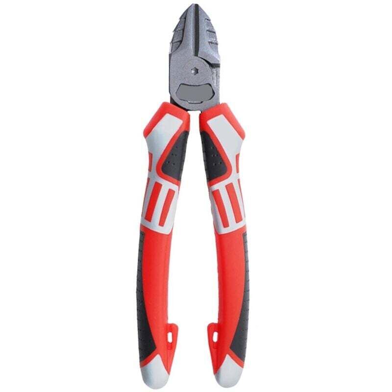 Image of Pince Diagonale Industrielle 7 Pouces Coupe-Fil Multifonction Acier Chrome Vanadium