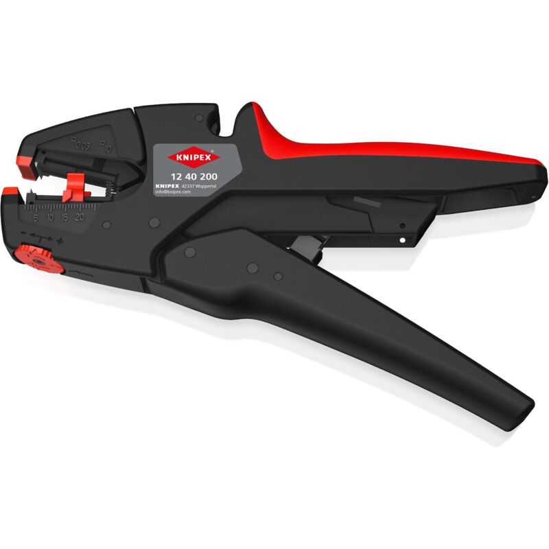 Knipex - 12 40 200 Pince à dénuder automatique 0.03 à 10 mm² 7 à 32