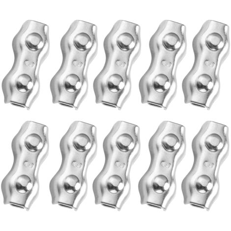 Pince Double en Fil d'acier, Mandrin en Fil d'acier 10 Pièces pour Mécanisme Industriel pour Fil d'acier de 2mm