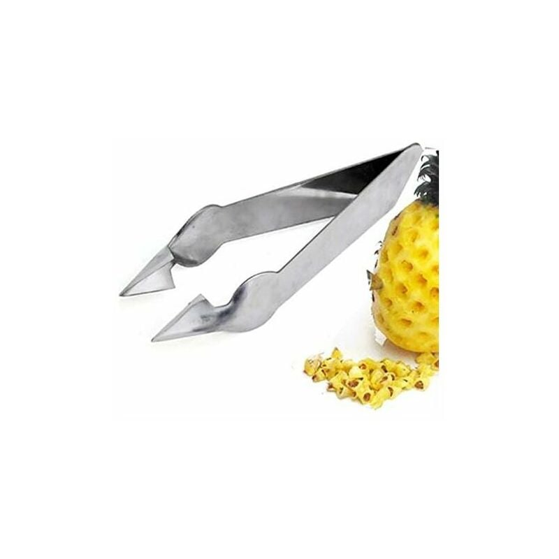 Trimec - Pince en Acier Inoxydable Ananas Oeil Peeler Couteau Ananas De Eye Remover