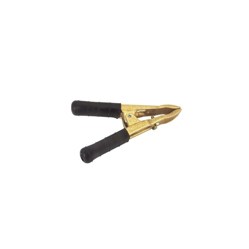 Pince en bronze universelle 400 amp - chargeur - booster - cable(pince négative noire)
