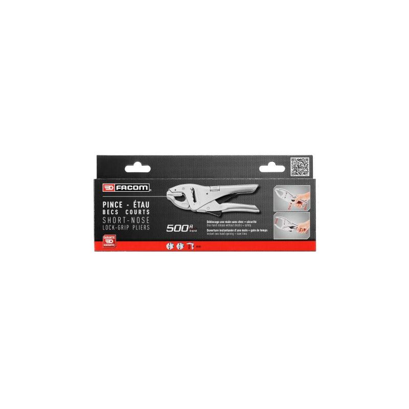 Facom - Pince-étau l. (hors tout) 225 mm ( Prix pour 1 )