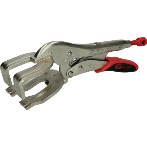 Pince étau à souder avec système d‘ouverture / fermeture facile, 45mm, L=220mm