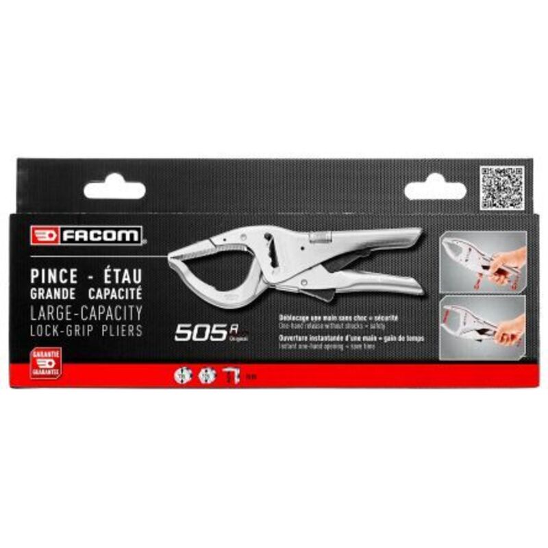 Facom - Pince-Étau Becs Longs 270 mm - 505APB