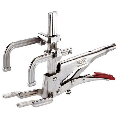 Pince-étau de soudeur Variogrip GRZV, Capacité de serrage : 100 mm, Portée 50-80 mm