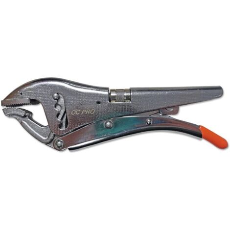 Pince etau grande ouverture becs courts - 4 positions (220 mm)