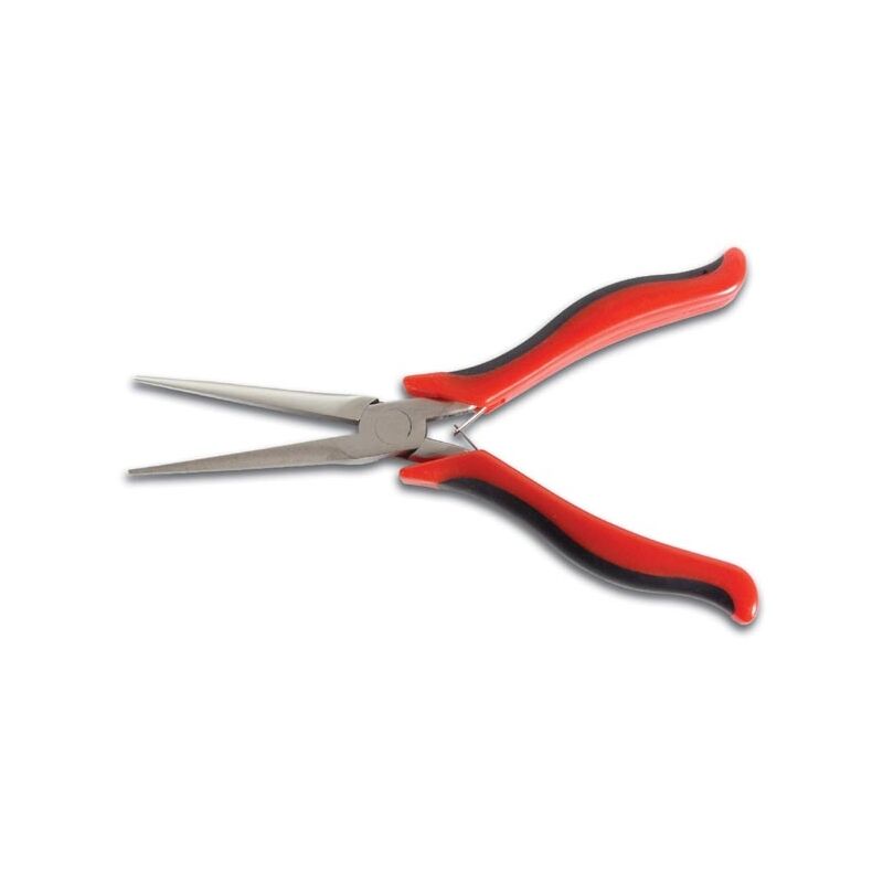 Velleman - pince fine à becs demi-ronds VT246