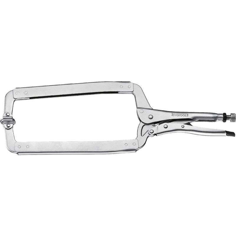 Tengtools - Pince grip type c à long bec inclinable Teng Tools 418SP