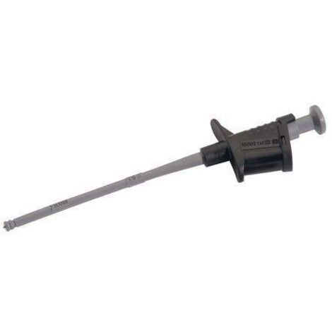 Pince grippe-fils SAM, 1A, sonde de 2mm, Noir ( Prix pour 1 )
