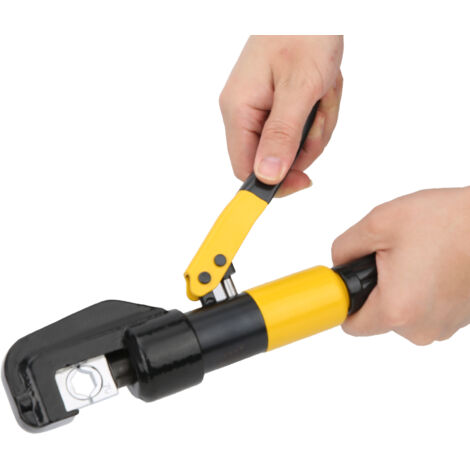 Pince hydraulique portable 6 tonnes YQK-70 avec 16 moules pour sertissage haute pression