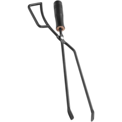 Pince Longue Fer avec Poignée Ergonomique Pince de Barbecue Solide et