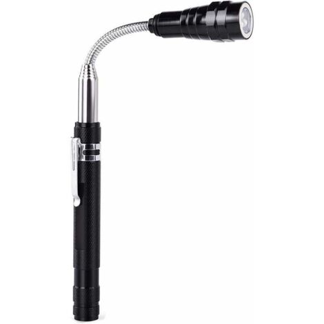 Pince magnétique télescopique avec lumière LED, idéale comme cadeau pour hommes, artisans, pères et maris - AquaForge