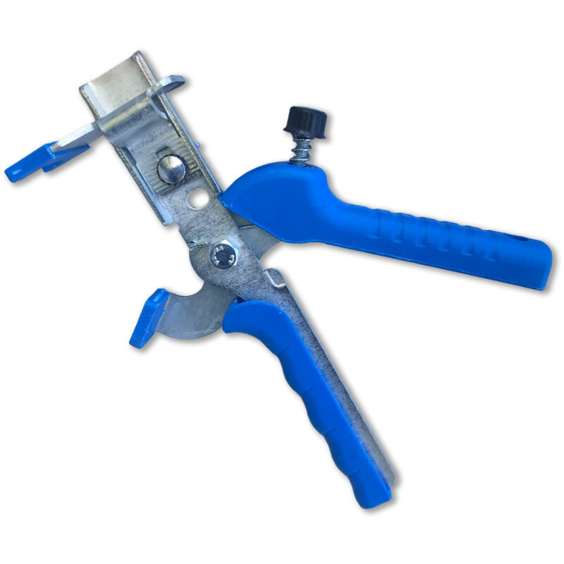 Pince Métal Réglable Pro pour Cale de Croisillons Autonivelants - 23 mm - Ouverture rapide - Compatible sidamo, rubi, pavilift, raimondi, ghelfi