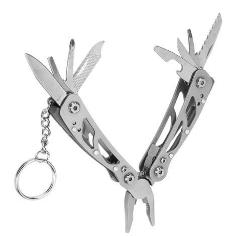 Pince Multifonction Pliable - Outil de Poche Idéal pour Camping Randonnée et Réparation Maison -KZQ