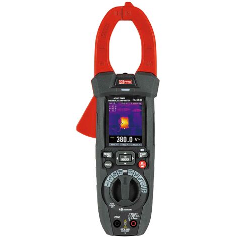 Pince multimètre DT-9581 RS PRO, 0.01 - 1000A c.c., 0.01 - 1000A c.a. ( Prix pour 1 )