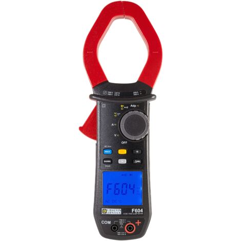 Pince multimètre F604 Chauvin Arnoux, 3000A c.c., 2000A c.a. ( Prix pour 1 )