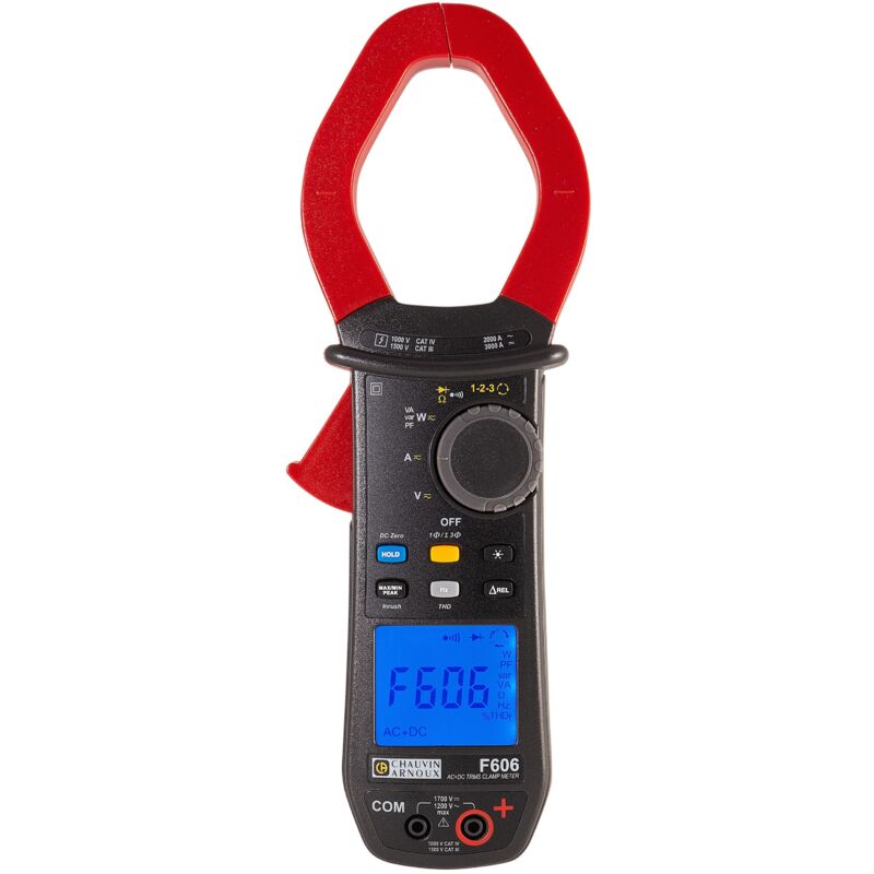 Chauvin Arnoux - Pince multimètre F606 3000A c.c., 2000A c.a. ( Prix pour 1 )