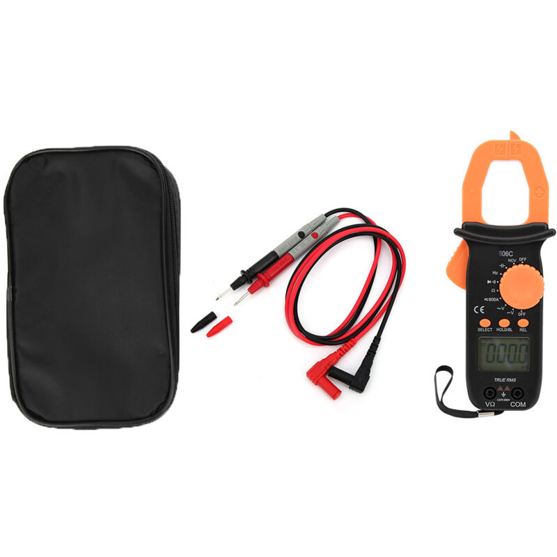 Pince multimètre numérique Portable polyvalente, mesure avec écran LCD rétroéclairé