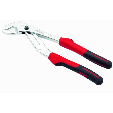 Pince multiprise bi matière à bouton poussoir 250mm SAM OUTILLAGE 201 25