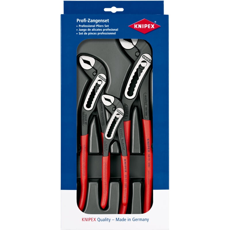 Knipex - 00 20 09 V03 pour l'atelier Jeu de pinces multiprises 3 pièces