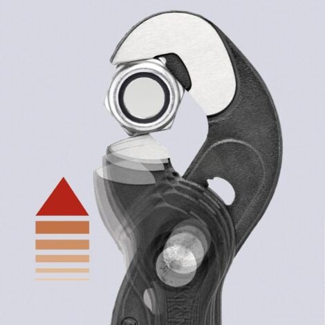 KNIPEX - Pince multiprise Smartgrip Longueur : 250 mm Réf. 85 01 250 SB