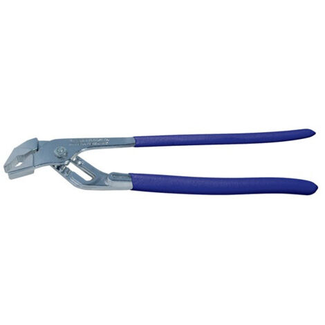 Pince multiprises longueur 250 mm envergure 10-36 mm chromé revêt. plastique avec charnière cannelée