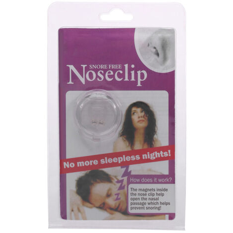 Pince Nasale Magnétique Anti Ronflement - Dispositif Anti Apnée