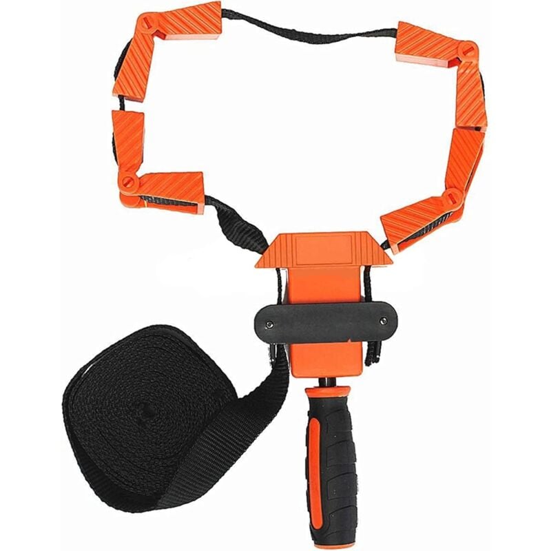 Aougo - Pince à outils en bois pour travaux manuels - Cadre photo avec sangle de serrage - Étau à onglet - Pince à cliquet - Outil de travail du bois