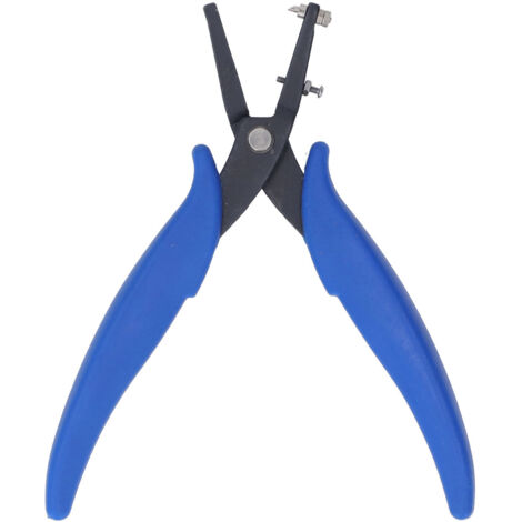 Pince Perforatrice, Pince Perforatrice en Métal, Pince Perforatrice Ronde de 1,6 Mm, Trous Propres, Outil de Bijoux pour le Travail Artisanal, Outil à Main de Bricolage,
