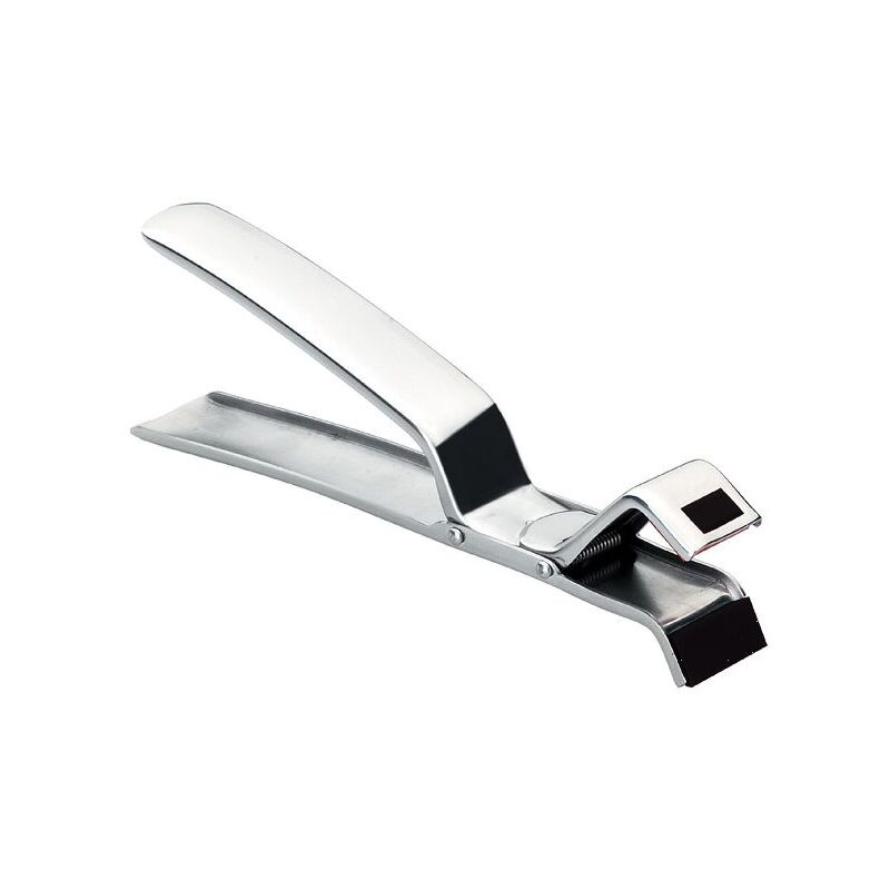 Pince inox plats anse silicone - Lacor