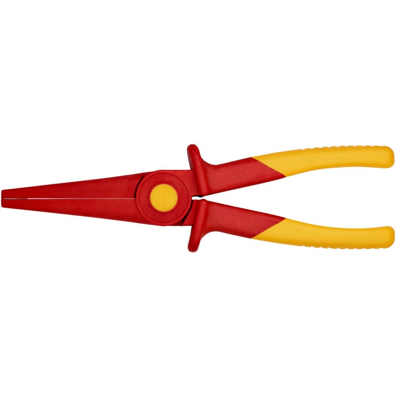 Knipex - Pince à becs demi-ronds vde en plastique, Long. : 220 mm